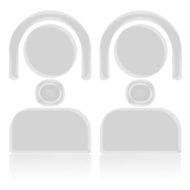 Imagem de AQIDAP Mouse Skatez/Mouse Feet para Logitech G Pro X Superlight 2 Gaming Mouse (Branco)