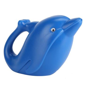 Imagem de Regador De Animais De Desenho Animado Divertido E Ecológico De 1200ml, Brinquedo De Praia Infantil Para Jardinagem E Chuveiro, Plástico, Design Ergonômico(golfinho azul)