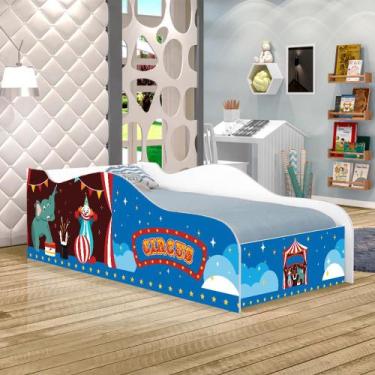 Imagem de Mini Cama Like Show De Circus Infantil Com Colchão - Mais de Casa