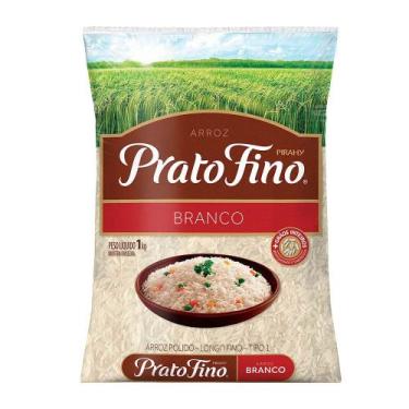 Imagem de Arroz Branco Prato Fino 1kg - Pirahy