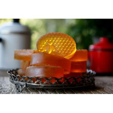 Imagem de Sabonete Artesanal de Mel Puro + Própolis 100g - Meliponario Pedra Gra