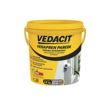 Imagem de Vedapren Parede Branco A 3,6Kg O.Baumgart - Outros