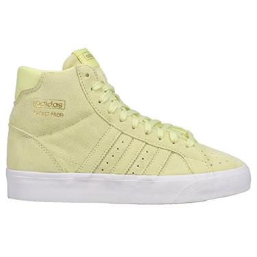 Imagem de adidas Womens Basket Profi High Sneakers Shoes Casual - Yellow - Size 9 B