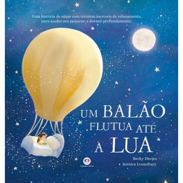 Imagem de Livro - Um balão flutua até a lua