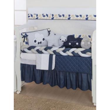 Imagem de Kit Berço Americano Nuvenzinha Trançado  - Beatriz Baby Enxovais, Mari