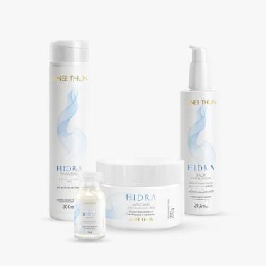 Imagem de Kit Aneethun Hidra - Shampoo 300ml + Máscara 250g + Finalizador 210ml 