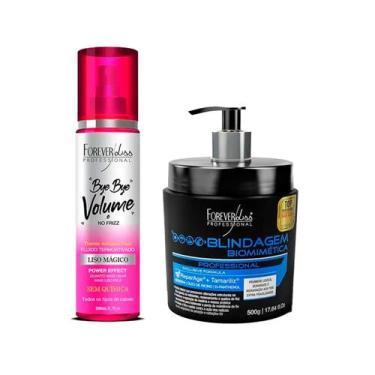Imagem de Kit Bye Bye Liso Mágico e Máscara Blindagem Forever Liss - Forever Lis