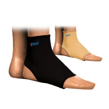 Imagem de Tornozeleira Elástica de Compressão - Ideal Produtos Ortopédicos, Pret