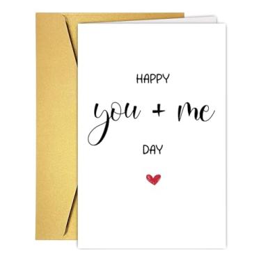 Imagem de RUALOVE Lindo cartão de presente de aniversário de casamento para namorado, namorada, marido, esposa, parceiro, engraçado, doce e romântico para casais e amantes - Dia dos Namorados e aniversário