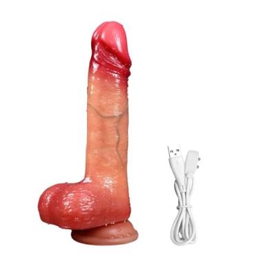 Imagem de Pênis Realístico: Vibração, Vai e Vem, Aquecimento e Controle por App