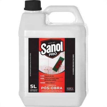 Imagem de Limpador Pos Obra Sanol Pro 5L - 9075