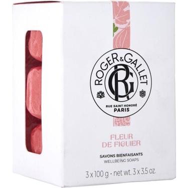 Imagem de Sabonete Unisex Roger & Gallet Fleur De Figuier - Caixa Com Três E Cada Um 100G