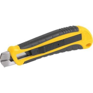 Imagem de Estilete Retrátil Trapezoidal Tripla afiação - Vonder