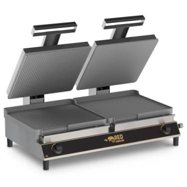 Imagem de Chapa Sanduicheira Dupla Red Chameleon 93,5cm Mista a Gás Natural SGAD