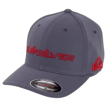 Imagem de Boné Quiksilver Aba Curva Emb Type Warpaint SM25 Dark Grey