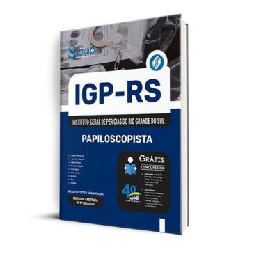 Imagem de Apostila IGP-RS  - Papiloscopista - Editora Solução