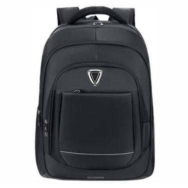 Imagem de Mochila Reforçada Executiva Preta Masculino/Feminino - Mundo Next