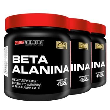 Imagem de Kit 3x Beta-Alanina Pura 150g - Bodybuilders