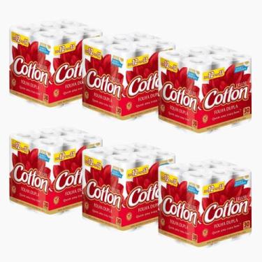 Imagem de Kit Promocional Papel Higienico Cotton Leve12 Pague11 - 6 Pacote Softy