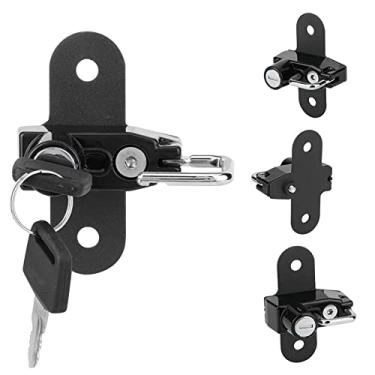 Imagem de Capacete de Motocicleta Local de Alumínio Gancho de Liga para Vstrom 250 2017+ Easy Bloqueio e vá para Motociclistas (Preto)