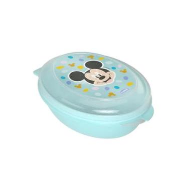 Imagem de Saboneteira De Plástico C/ Tampa Fixa Mickey Minnie Baby Bichinhos Dis