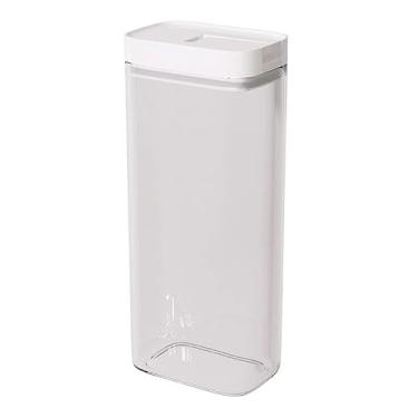 Imagem de KIT 2 Pote Porta Macarrão Espaguete com Trava Plástico Empilhável(1 PÇ)