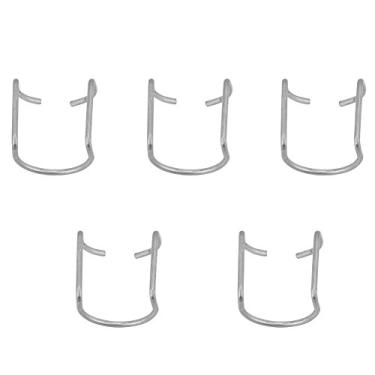 Imagem de Primavera Guia Spacer Aço Inoxidável SG-55 AG-60 WSD-60P Plasma Cutter Torch Shield Cup 5pcs