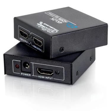 Imagem de Splitter HDMI 1x2 4k, 1 Entrada e 2 Saídas - CIRILO CABOS
