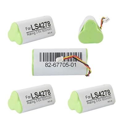 Imagem de 5-Pack Battery for Motorola Symbol LS4278 LS4278-M LI4278 DS6878 Barcode Scanner 800mAh 3.6V Ni-Mh PN 82-67705-01 BTRY-LS42RAAOE-01