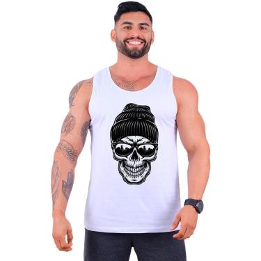 Imagem de Regata Clássica MXD Conceito Caveira De Gorro Masculina-Masculino