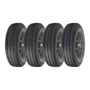Imagem de Kit 4 Pneus Royal Black Aro 14C 185R14C Royal Commercial 8 Lonas 102/100R