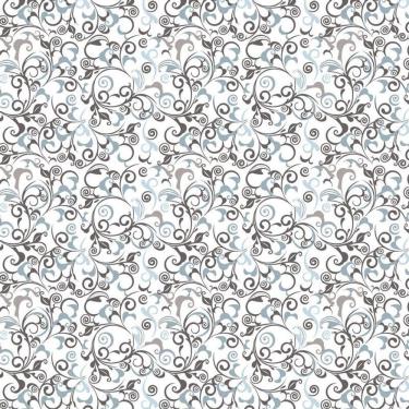 Imagem de Papel De Parede Abstrato Desenho Folhas Autocolante Sala