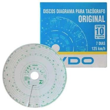 Imagem de Disco tacografo semanal 125km - vdo 14025005f