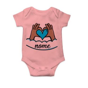 Imagem de Body Bebê Infantil Personalizado Com Nome - Um Presente Especial! Body