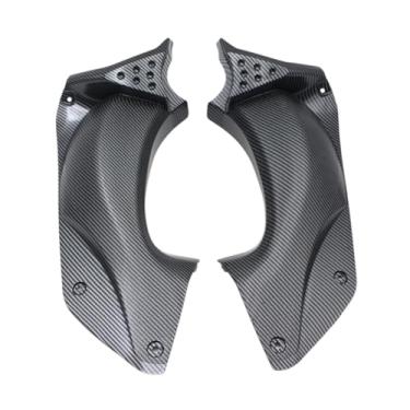 Imagem de FJMQHU 1 Par de Carenagens de Motocicleta, Tampa de Duto de Ar, Peça de Fácil Reparo, Instalação Direta de Defletores de Ar para ZX-14R