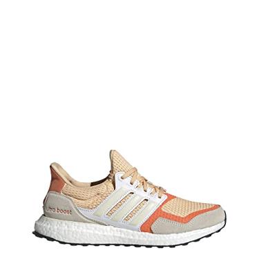 Imagem de adidas Tênis de corrida masculino Ultraboost X, Laranja brilhante/Off White/Semi Coral, 6.5