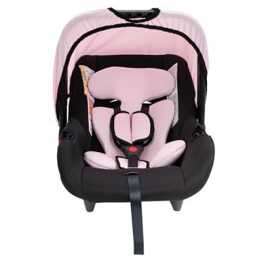 Imagem de Bebê Conforto Preto/Rosa