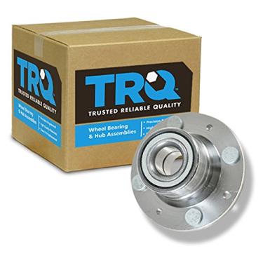 Imagem de TRQ Conjunto de rolamento do cubo da roda traseira esquerda direita lado do motorista compatível com 1993-1994 Dodge Colt 1993-1996 Eagle Summit 1993-2002 Mitsubishi Mirage 1992-1994 Plymouth