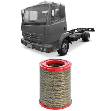 Imagem de Filtro Ar Mercedes Benz 712c Om904 99 A 2003 Metal Leve