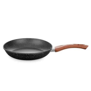 Imagem de Frigideira Induction Pro 1,4 Litros 22cm Preta Ceramic-Flon em Alumíni