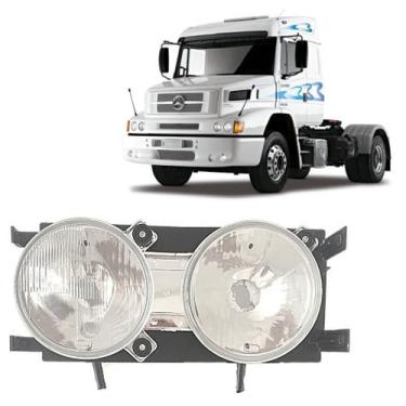 Imagem de Farol Mercedes Benz Mb Hpn 1938 Ls Bicudo Direito - IAM