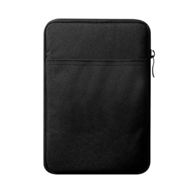 Imagem de Sleeve Bolsa para Kindle de 6 polegadas 11 Geração com Forro Acolchoado e Zíper (Preta)