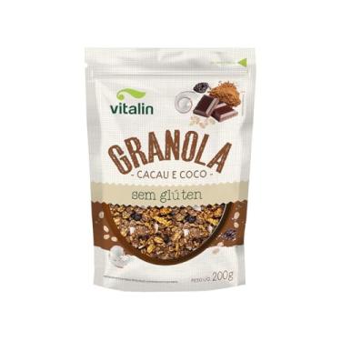 Imagem de Vitalin Granola Cacau E Coco Integral Sem Glúten 200G