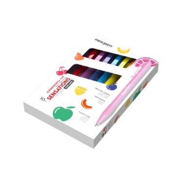 Imagem de Caneta Esferográfica 0.7mm Newpen Sensations Perfumada c/10