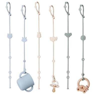 Imagem de Alças de brinquedo ROCCED para bebês, carrinho de bebê, cadeira alta d