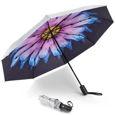 Imagem de Guarda-chuva de viagem G4Free UPF 50+ com proteção UV 110 cm/117 cm