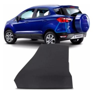 Imagem de Polaina Parachoque Traseiro Ecosport 2017 2018 2019 2020 2021 Lado Esq