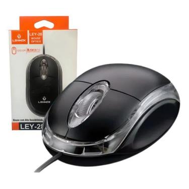 Imagem de Mouse Usb Com Sensor Óptico Profissional Anatômico Original - Lehmox, 