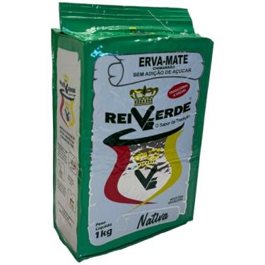 Imagem de Erva Mate Rei Verde Tradicional Vácuo 1 Kg Chimarrão Gaúcho