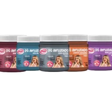 Imagem de Coleção Beca Milano Corante Pó Aveludado Confeitaria Kit Mix